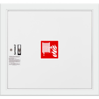 Hydrant DN 25 wnękowy, wąż 30 m, zamek patent, RAL 9003