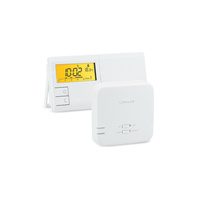 Temostat pokojowy dwużyłowe SALUS 091FLV2, kolor biały 230 V z wyświetlaczem