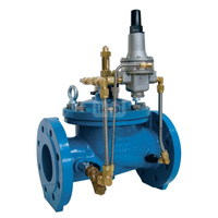 Zawór upustowy (kontroluje i zabezpiecza ciśnienie na dopływie), typ C401, DN 100