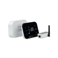 Termostat internetowy SALUS iT500 bezprzewodowy bateria (akumulator) z wyświetlaczem + odbiornik