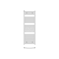 Grzejnik drabinkowy KERMI B20, wym. 1174 x 740 mm, kolor biały, moc 733W