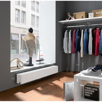 Grzejnik Kermi®X2®Line-V Typ33 wys755x157x805mm biały,10bar,zaworowy lewa,z osłony