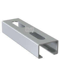 Szyna montażowa NICZUK SZW, gr. 1.25 mm, dł. 4000 mm, stal nierdzewna (ocynk galwaniczny)