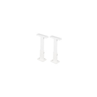 Ławka parapetowa, zestaw 2, kolor biały