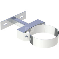 Uchwyt JEREMIAS TWIN522 stal nierdzewna fi 80/125 mm (50-150 mm)