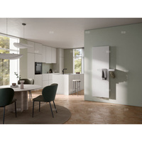 Grzejnik dekoracyjny Kermi®Carré® CPHN2-RO 415x1200x86, 1079W, podł. 68, RAL 9005 SFE