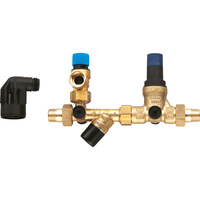 Grupa bezpieczeństwa nr 430 z reduktorem ciśnienia na 4 bar