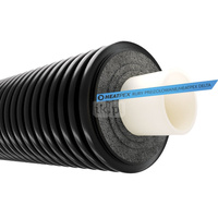 Rura preizolowana HEATPEX DELTA PEX SANI UNO 1 x pex-a 63 / 160 mm, izolacja pe
