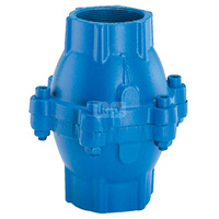 Zawór zwrotny gwintowany wew., zamknięcie membranowe, typ 207, Pnom 1,6 MPa, 1"