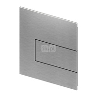 Przycisk spłukujący do stelaża do pisuaru (Mechaniczny) TECE square metal, kolor stal nierdzewna szczotkowana "anti-fingerprint"
