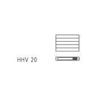 Grzejnik płytowy typ 20 KERMI V-HHV wym. 980 x 2800 mm, kolor biały, moc 4158 W