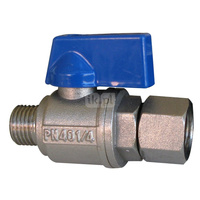 Typ 213 BIS - zawór odcianjący z kurkiem upustowym do manometru 1/4''