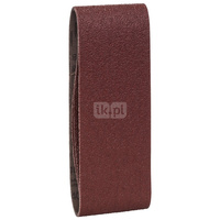 3-częściowy zestaw taśm szlifierskich do szlifierek taśmowych, wersja czerwona K = 40