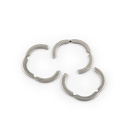 Pierścień zabezpieczający pierścień typu c TUCAI RIVER INOX stal nierdzewna (stan surowy)16 mm do wałów/osi