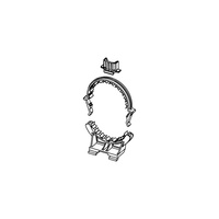 Uchwyt do kolan, komplet (prod. od 04.2017) TECE profil