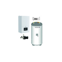 Pakiet - Kocioł gazowy jednofunkcyjny DE DIETRICH MCR4 24 kondensacyjny wiszący 3.3 - 26.1 kW + RegulatorAD248P + Zasobnik c.w.uAQUAvie125 + Filtr magnetyczny XS90