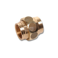 Śrubunek SANHA 272 trzyczęściowy, mosiądz, 1 1/4'' (GW)