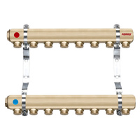 Rozdzielacz 1" 2-drogowy z nyplami