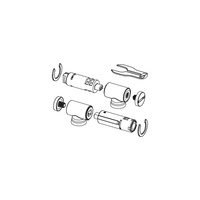 TECEneo - Gniazdo montażowe i mechanizm wolnoopadający prawa strona do deski/pokrywy SLIM