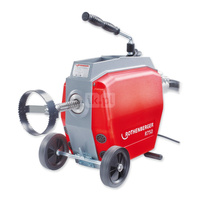 R750 Maszyna do czyszczenia rur z wężem prowadzącym