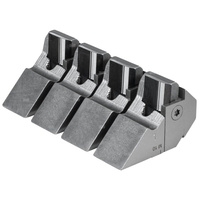 Noże grzebieniowe HSS  + Mocowanie M 10, Zestaw REMS M