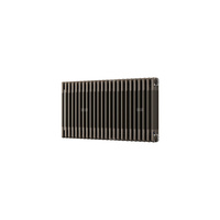 Grzejnik żeberkowy INSTAL-PROJEKT TUBUS 3 stal, podłączenie dolne v odwracalne, rozstaw 50 mm 802 x 650 mm, kolor lakier bezbarwny, moc 1156 W