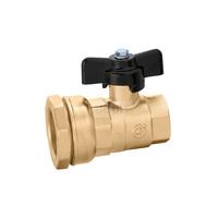 Złączka z zaworem kulowym O1/2"F, F.25