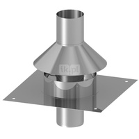 Płyta dachowa przepustowa JEREMIAS TN0625A fi 100 mm stal nierdzewna
