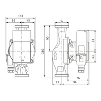 Pompa obiegowa WILO x 1-230 V