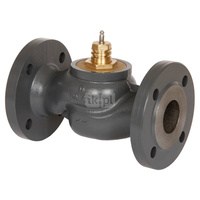 Zawór regulacyjny dwudrożny DANFOSS VL2, DN 6 x DN 6 (kołnierz x kołnierz), PN 6, Kvs: 63 m3/h