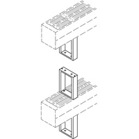 Kermi Bankkonsole Konvektor Typ54/55 L= 253 H =320, weiß