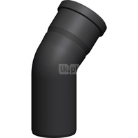 Kolano Concept By JEREMIAS 87' (pp) ZZ x ZW 60 x 60 mm spalinowe, kolor czarny