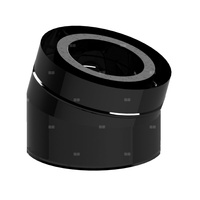 Kolano 15st. fi150mm RAL9011MB