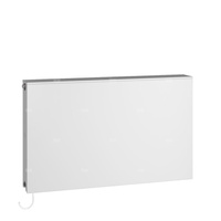 Grzejnik płytowy Kermi x-flair, Plan K T22 405x1105mm RAL9016, 10 bar, z osłoną