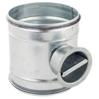 Przepustnica jednopłaszczyznowa, zamykająca z uszczelką DN 160