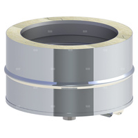 Naczynie na sadze z izlolowaną miską kondensacyjną fi 180mm (1,0) odpływ w dół