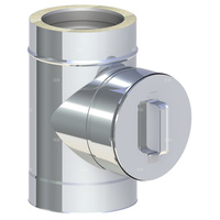 Element rewizyjny fi 130mm (1,0) z wyjściem okrągłym