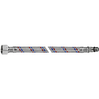 QIK Wąż elastyczny w oplocie INOX 1/2 X M10 60 KR