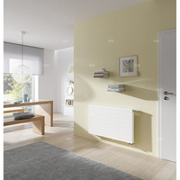 Kermi® Line-V Typ11 wys755x63x2305mm biały, 10 bar, zaworowy prawy, z osłoną