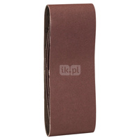 3-częściowy zestaw taśm szlifierskich do szlifierek taśmowych, wersja czerwona K = 150