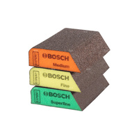 GĄBKA SZLIF EXPERT COM,KOSTKA,SET,3X