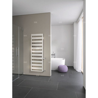 Grzejnik dekoracyjny Kermi Casteo-D 1261x500x30 biały, lewy, rozstaw przyłączy 900