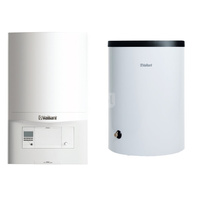 Pakiet - Kocioł gazowy jednofunkcyjny VAILLANT ecoTEC pro VC 186/5-3 kondensacyjny wiszący 5.7 - 20 kW + Czujnik c.w.u. + Zasobnik c.w.uVIH R 150/6B