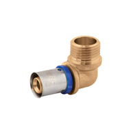 Kolano PERFEXIM 734, mosiądz, 20 x 1/2'' (zz x GZ)