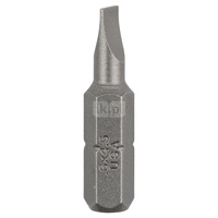 Standardowa końcówka wkręcająca do śrub z rowkiem podłużnym (S) Szczelina S 0,6 x 4,5