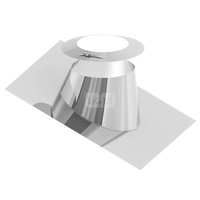 Przejście dachowe 16-25st. aluminiowe z kołnierzem fi300mm