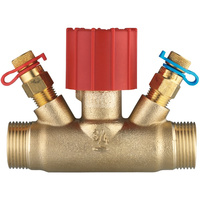 Zawór regulacyjno-pomiarowy HERZ figura prosta mosiądz, DN 20 Gwint zewnętrzny x Gwint zewnętrzny, 3.4 Kvs