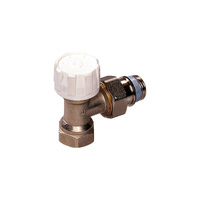 ZAWÓR TERMOSTATYCZNY E/GW KĄTOWY DN15 Z/NW 1/2" x 1/2" (M30x1,5) - niklowany