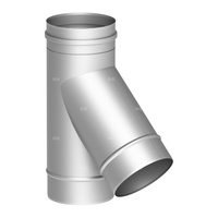 Trójnik 45' JEREMIAS FU1016 250 mm