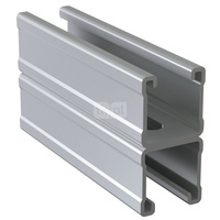 Szyna montażowa podwójna NICZUK SDMF, gr. 2.5 mm, dł. 3000 mm, stal nierdzewna (ocynk galwaniczny)